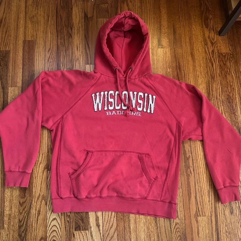 Wisconsin Badgers Red Hoodie